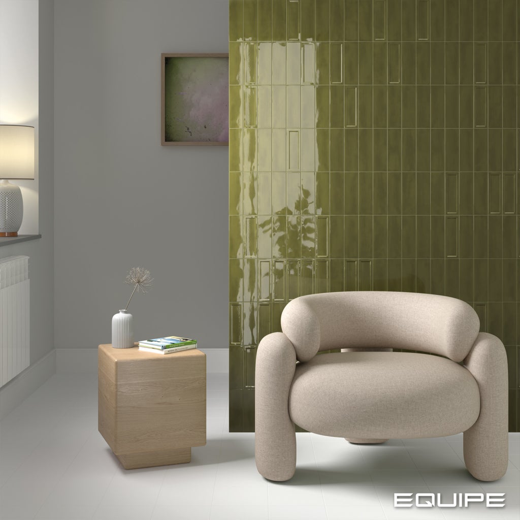 Faïence Murale Style Métro Beige Brillant ISLAND 6,5x20 cm 3D Dorian (0 ...