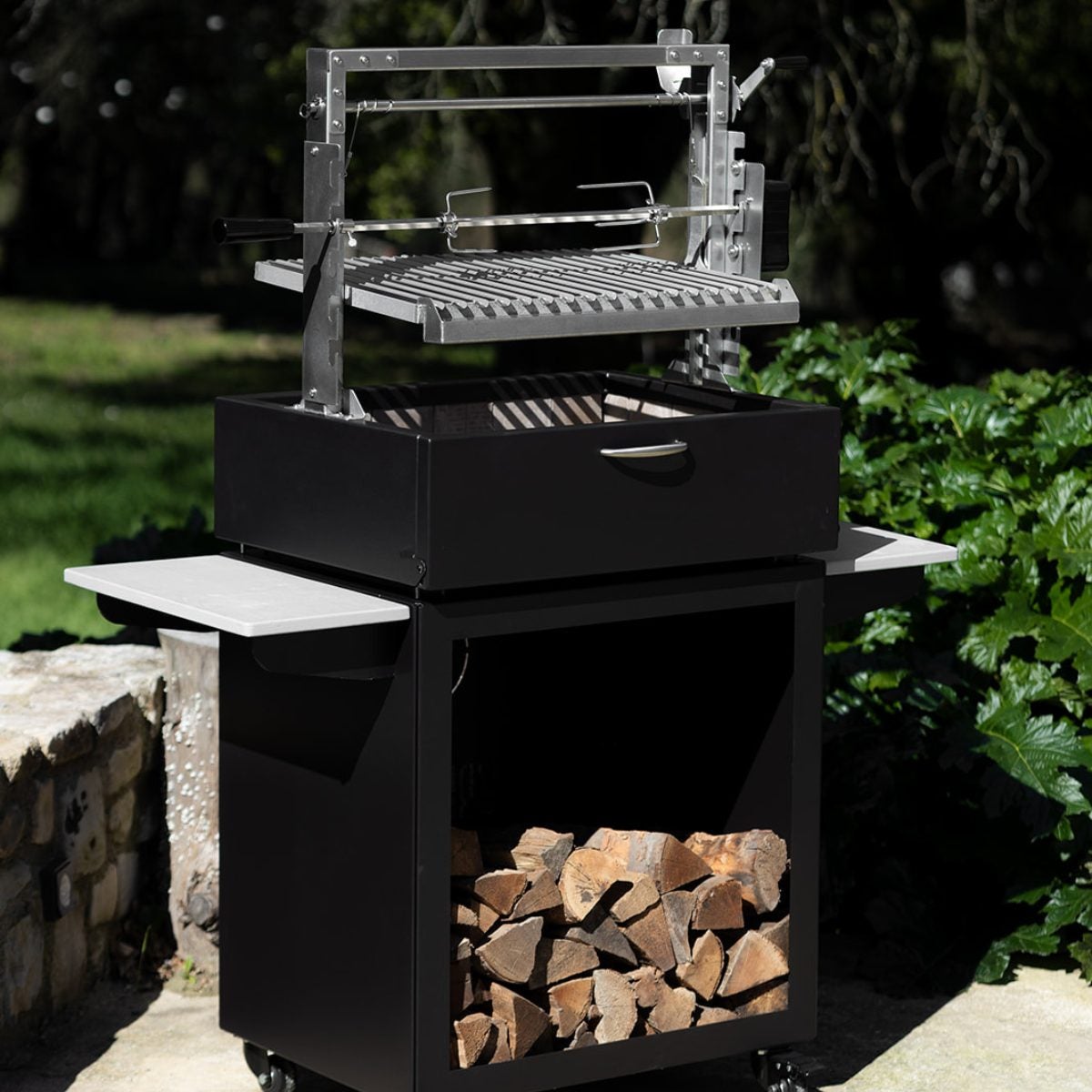 Barbecue Argentin Santa Maria Sur Meuble Mixte - 6