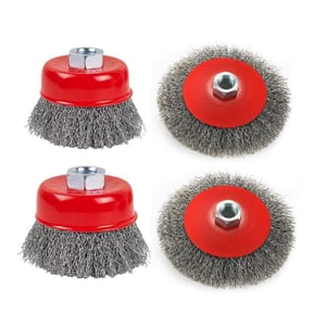Lot De 2 Poignées Latérales Pour Meuleuse - Filetage 14 Mm Plastique