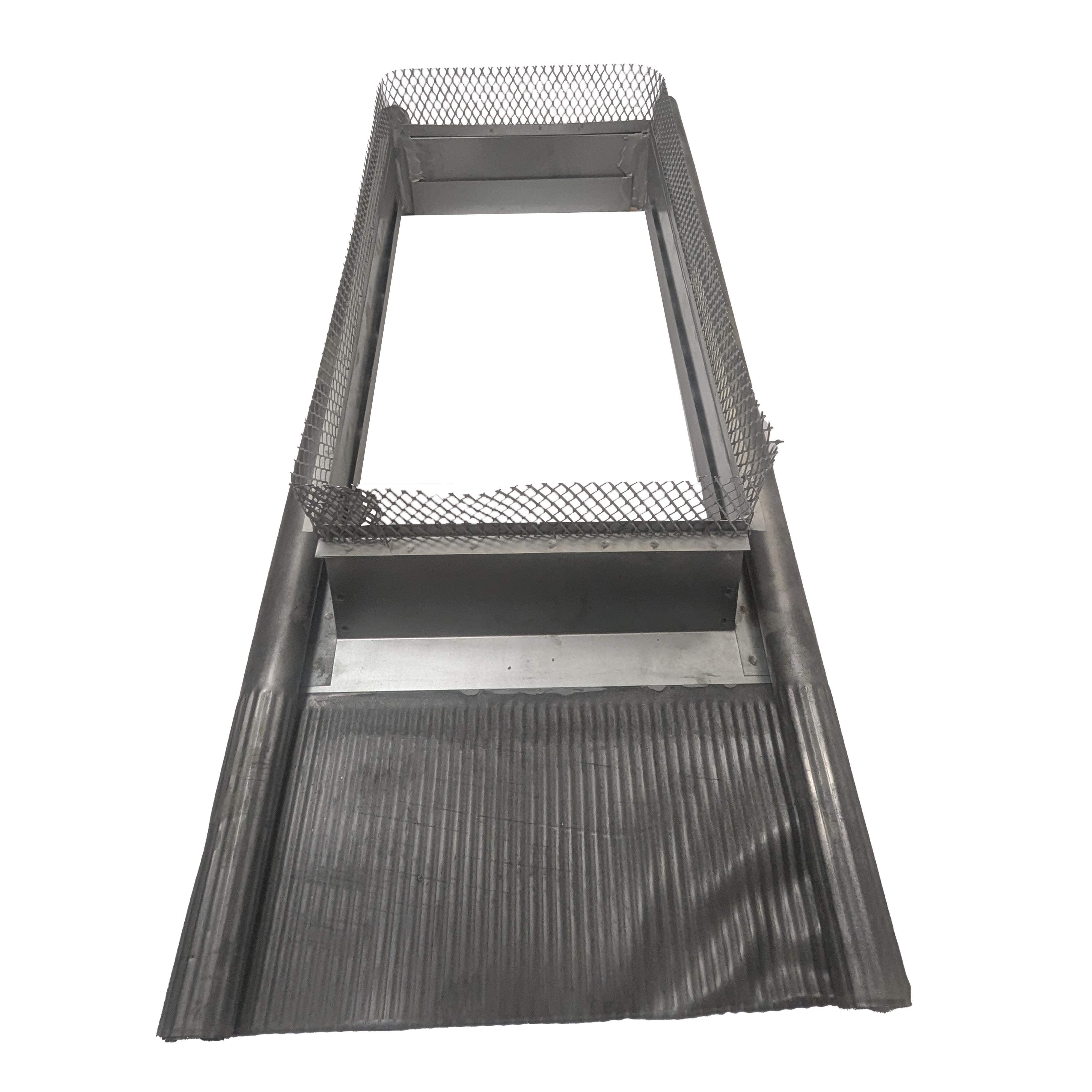 Cobertizo chimenea galva impermeabilizante teja y pizarra - babero plomo liso maleable - para bushel 30 x 50 cm