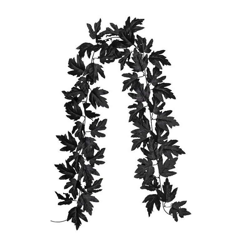 Guirlande De Feuilles D'érable Artificielles De 45 Cm Avec Baies Couronne Automne Pour Porte Entree Pour Decoration De Noel Et Automne 97594505