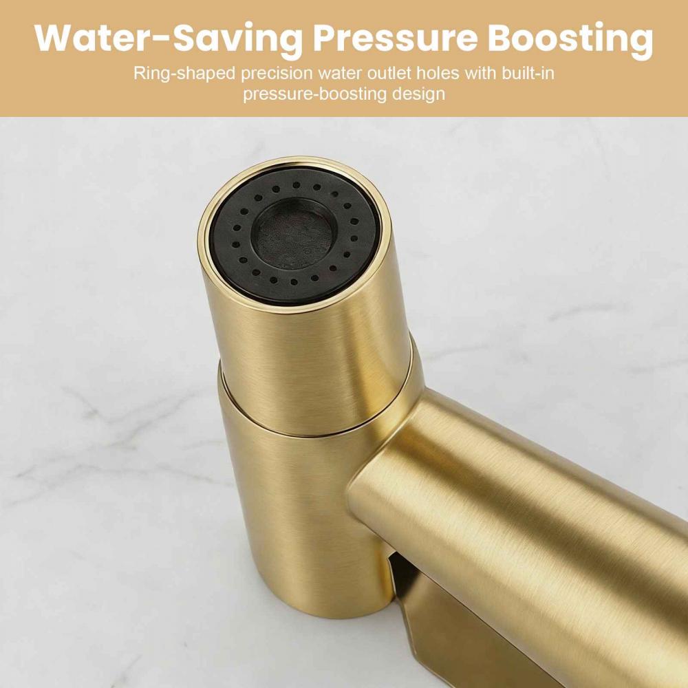 Ensemble Pulvérisateur WC en Acier Inox 304 – Douchette Hygiène Intime, Jet Pressurisé pour Salle de Bain - 7