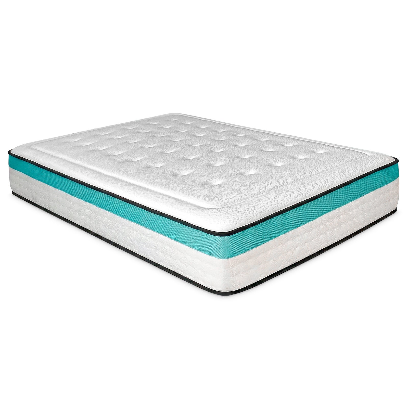 Colchón 150 x 190 Viscoelástico Bio Max, Grosor 24cm, Dureza y Confort óptimos , Firmeza Alta