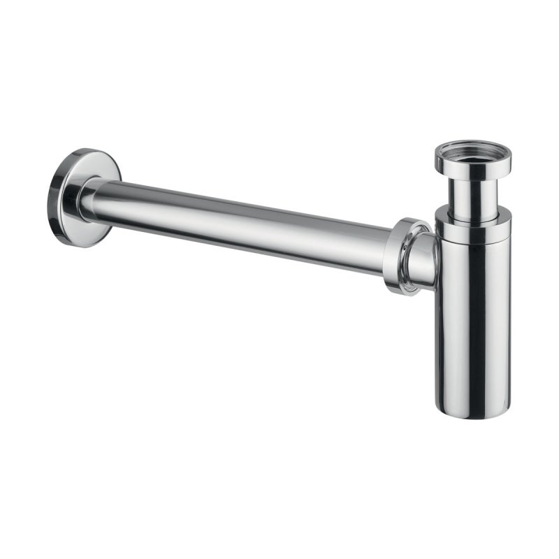 Sifone Per Lavabo In Ottone Antico - Design Rettilineo, Lusso Per Bagno E Cucina - Foto 4