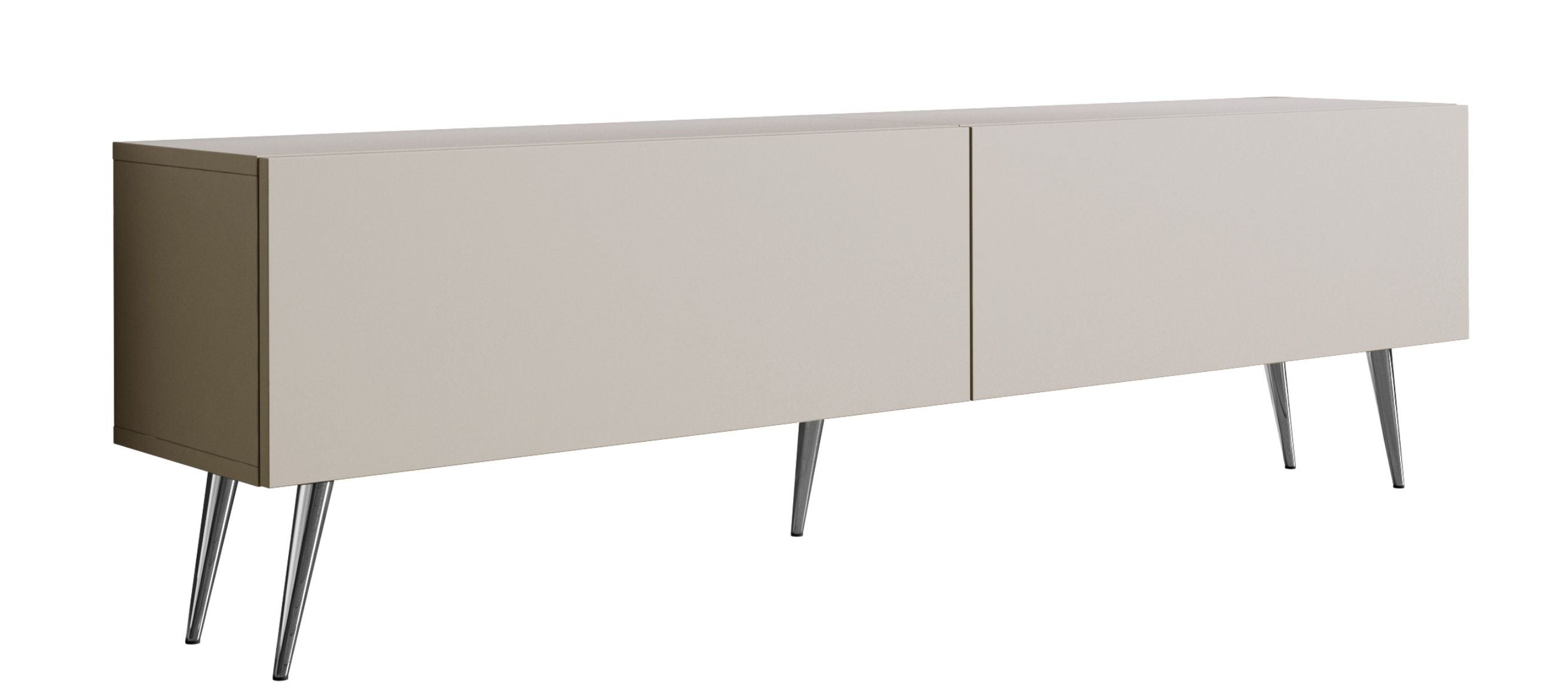 Szafka RTV : Kaszmir, nogi chrom, 170 x 32 x 52 cm