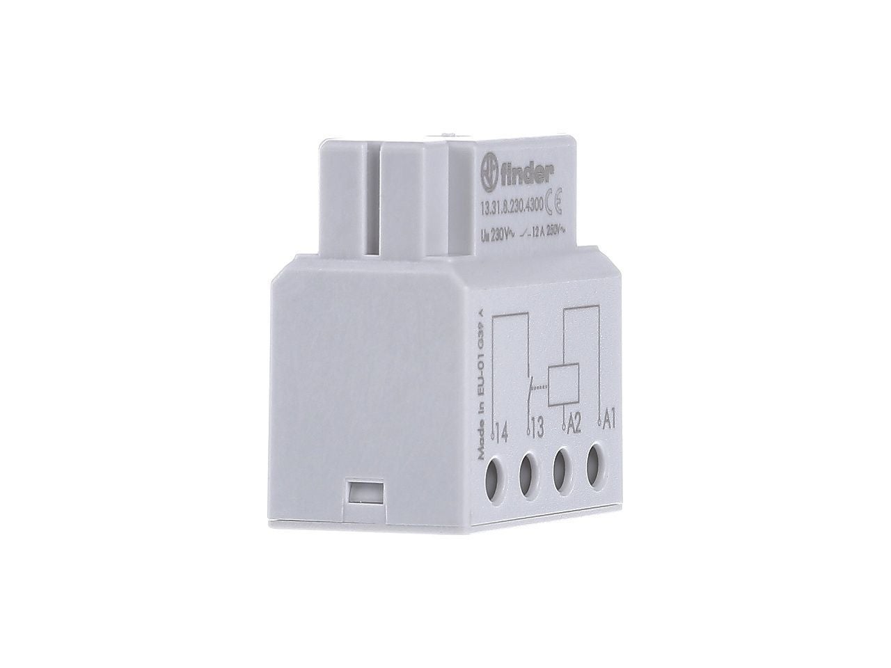 Mini relais de puissance encastré 230V / 12A - Finder - 3