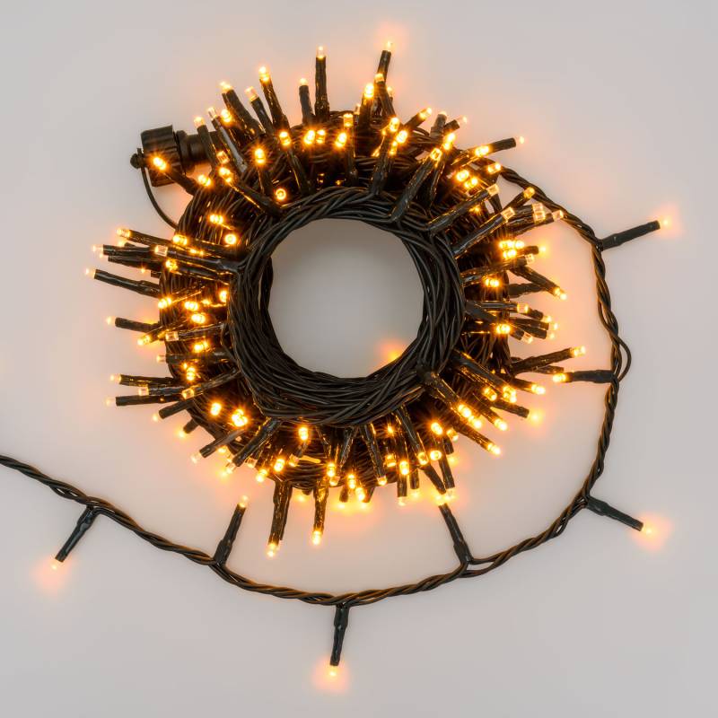 Plafond lumineux en étoile 8 branches de 10m 1600 led ambrées IP44 8 animations - 2