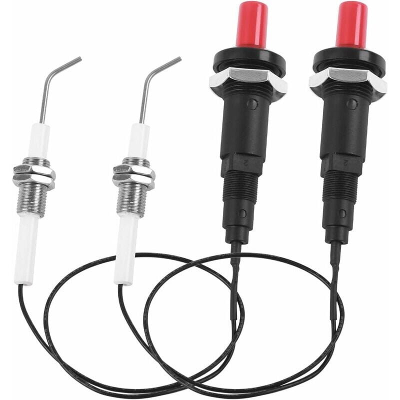Allumeur Piézoélectrique Pour Barbecue Gaz - Sans Pile, Fil De 99 Cm - Pour Four, Cuisinière, Allumage Facile - 11