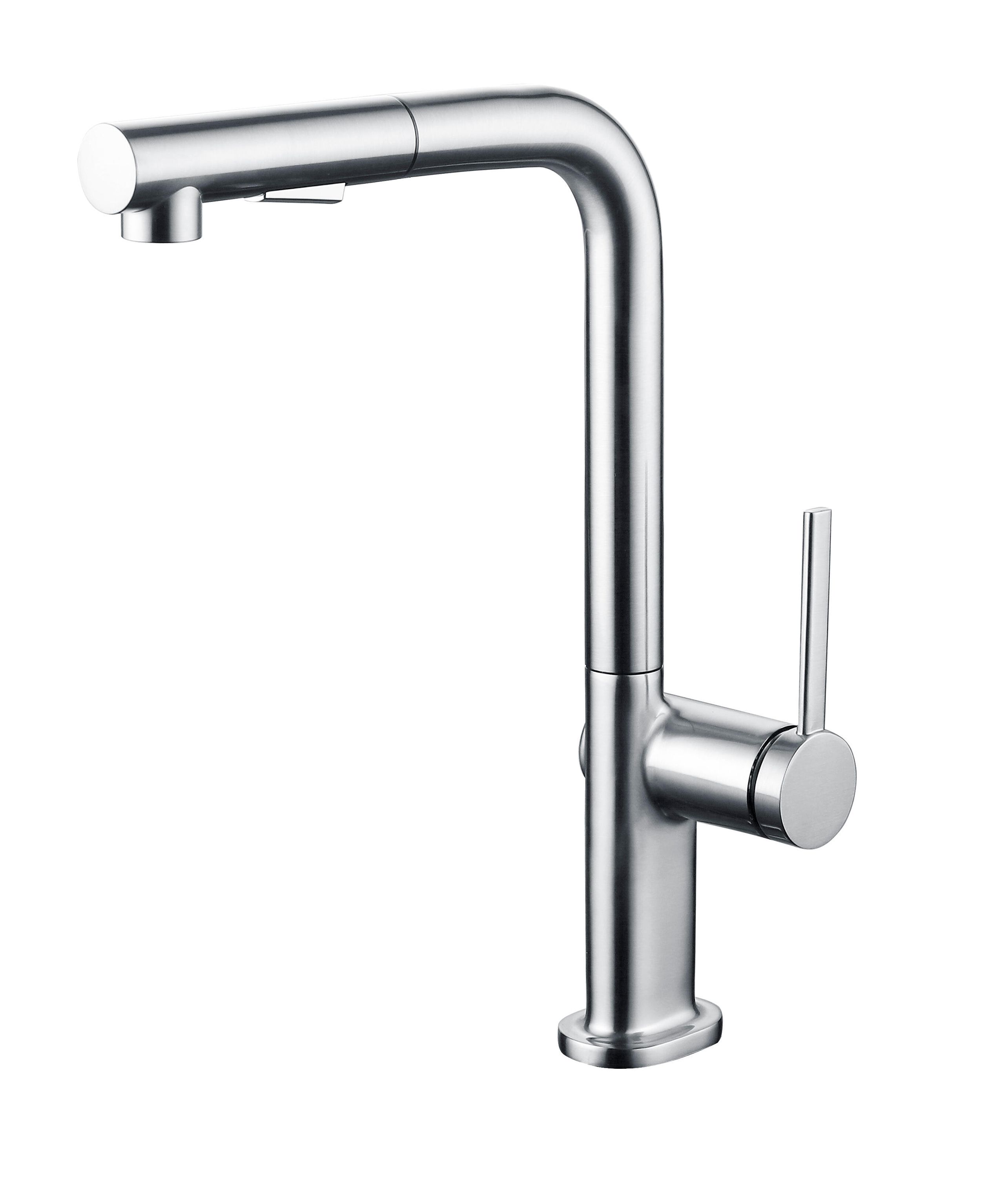 Bateria kuchenna z wyciąganą wylewką 2-funkcyjna maier look chrom