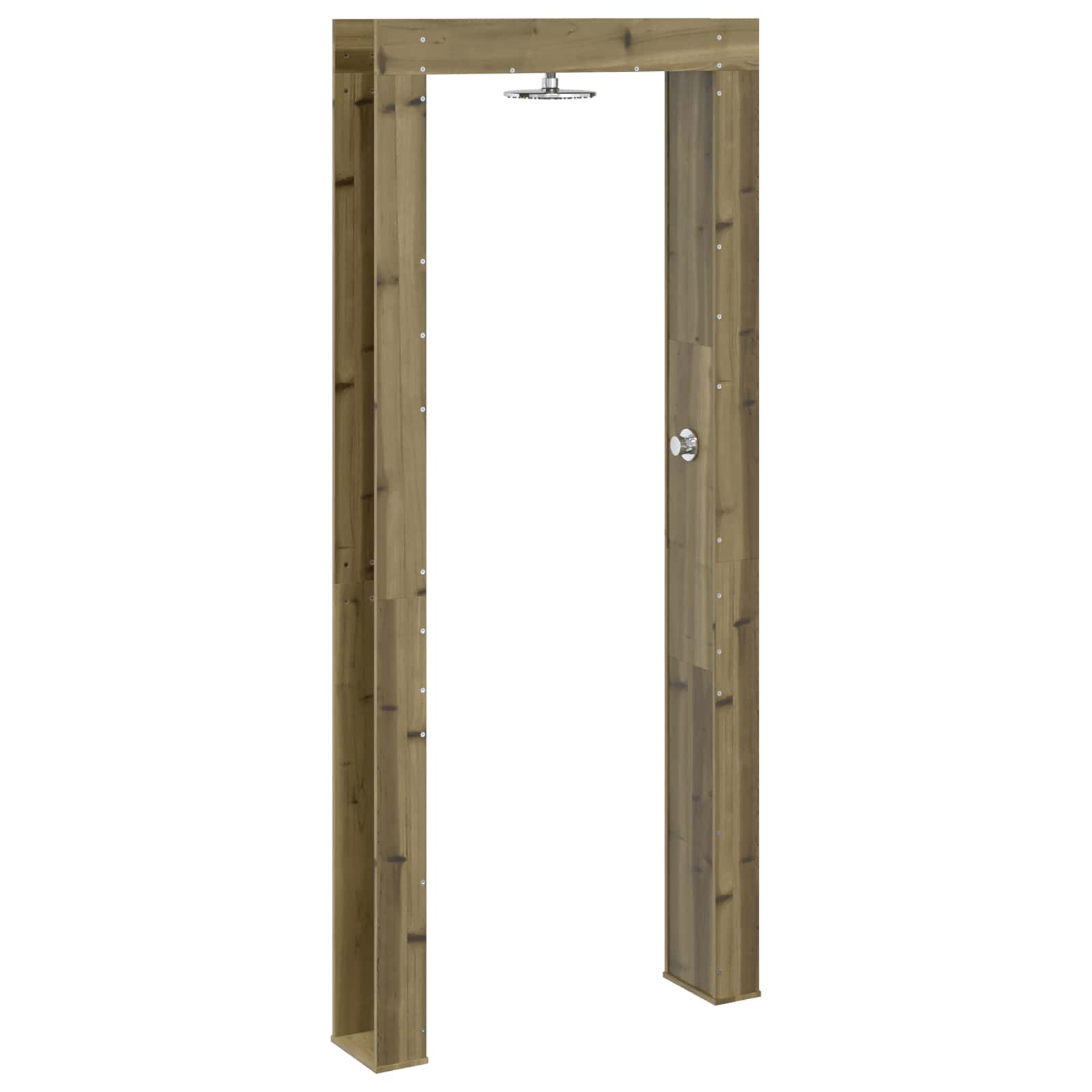 vidaXL Douche d'extérieur 226 cm Naturel - 2