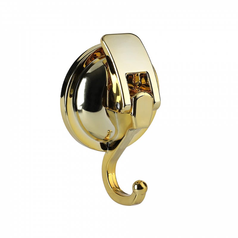 Haczyki na przyssawki z imitacji złota, 2-częściowy hak na przyssawkę, wodoodporny, antykorozyjny, bezszwowy, maksymalne obciążenie 5 kg