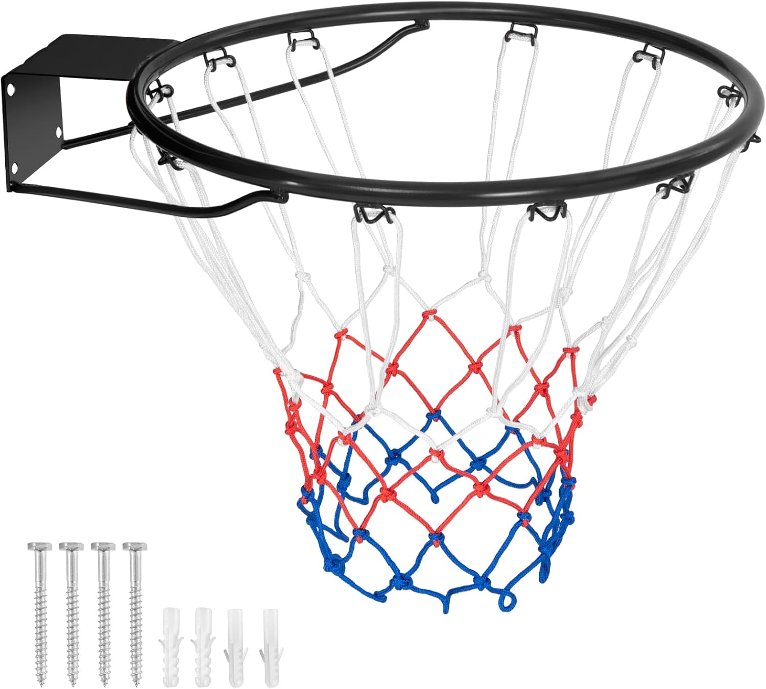 Kimet HangRing Panier Basketball Anneau Métal Filet – 45 Cm Ou 37 Cm, Résistant Intempéries, Qualité Testée équipement Basket Kimet Kimet HangRing Panier Basketball Anneau Métal Filet – 45 Cm Ou 37 Cm, Résistant Intempéries, Qualité Testée équipement Basket Kimet