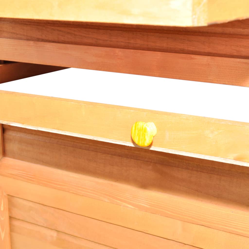 Pollaio 295 x 163 x 170 cm legno marrone 02_0001660 - 6