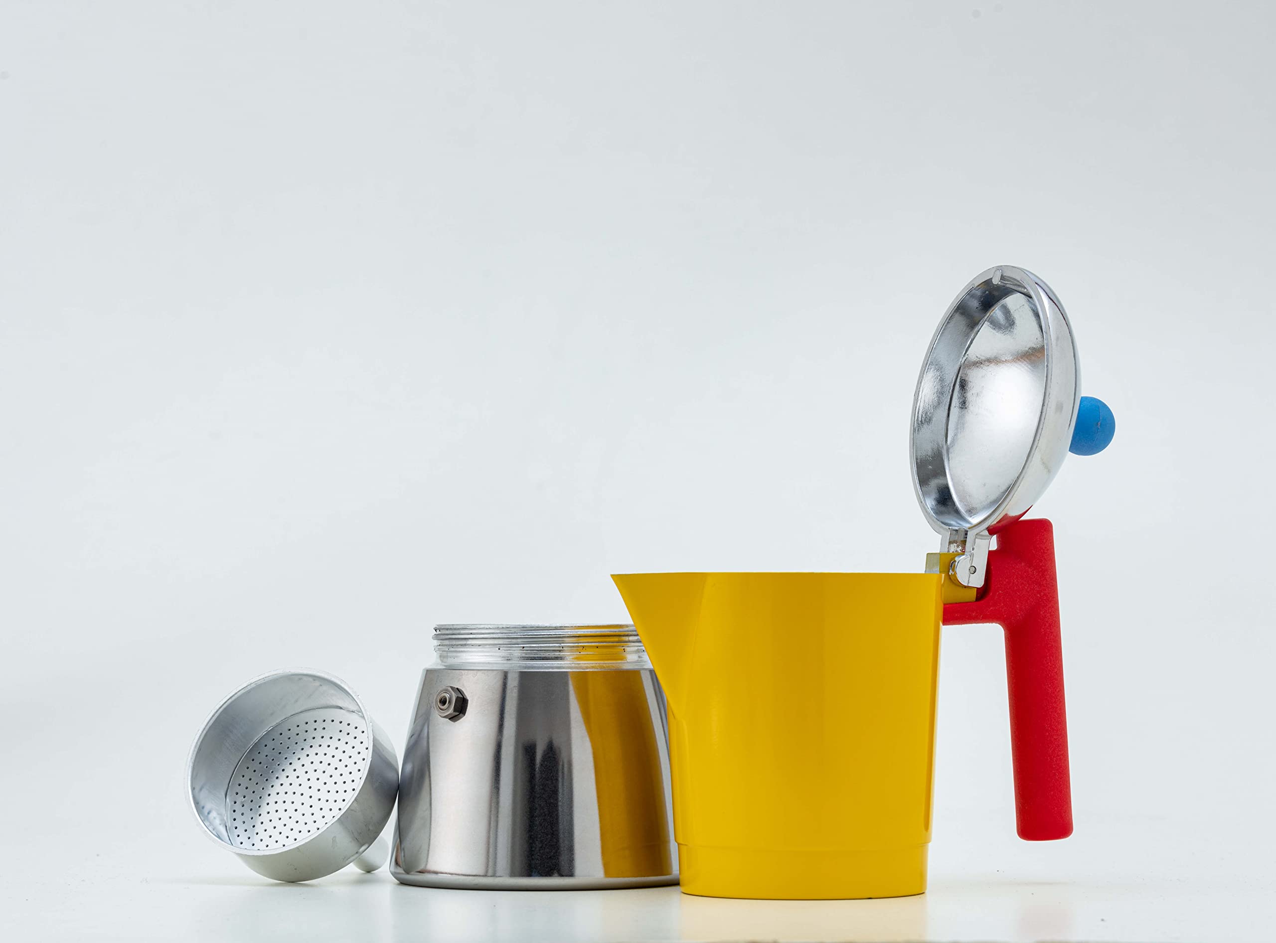 RASTKY , Caffettiera 300ml Bollitore per Gas Fornello da 300ml