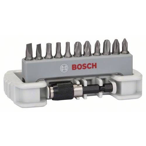 Zestaw bitów do śrubokręta Bosch stal S2 trwałe 12 sztuk