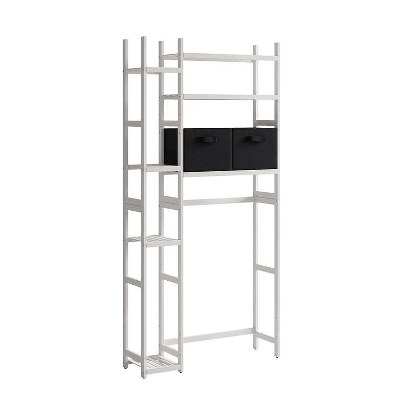 Vicco Szafka pod pralkę Bilbao, Biały, 78.5 x 163 cm z 2 szufladami z polaru