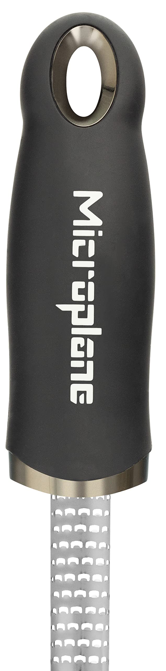 Microplane Grattugia per spezie in Acciaio Inossidabile Nero pregiato della Serie Premium Classic per Noce Moscata, Cannella, Cioccolato, Noci e Chicc - 5