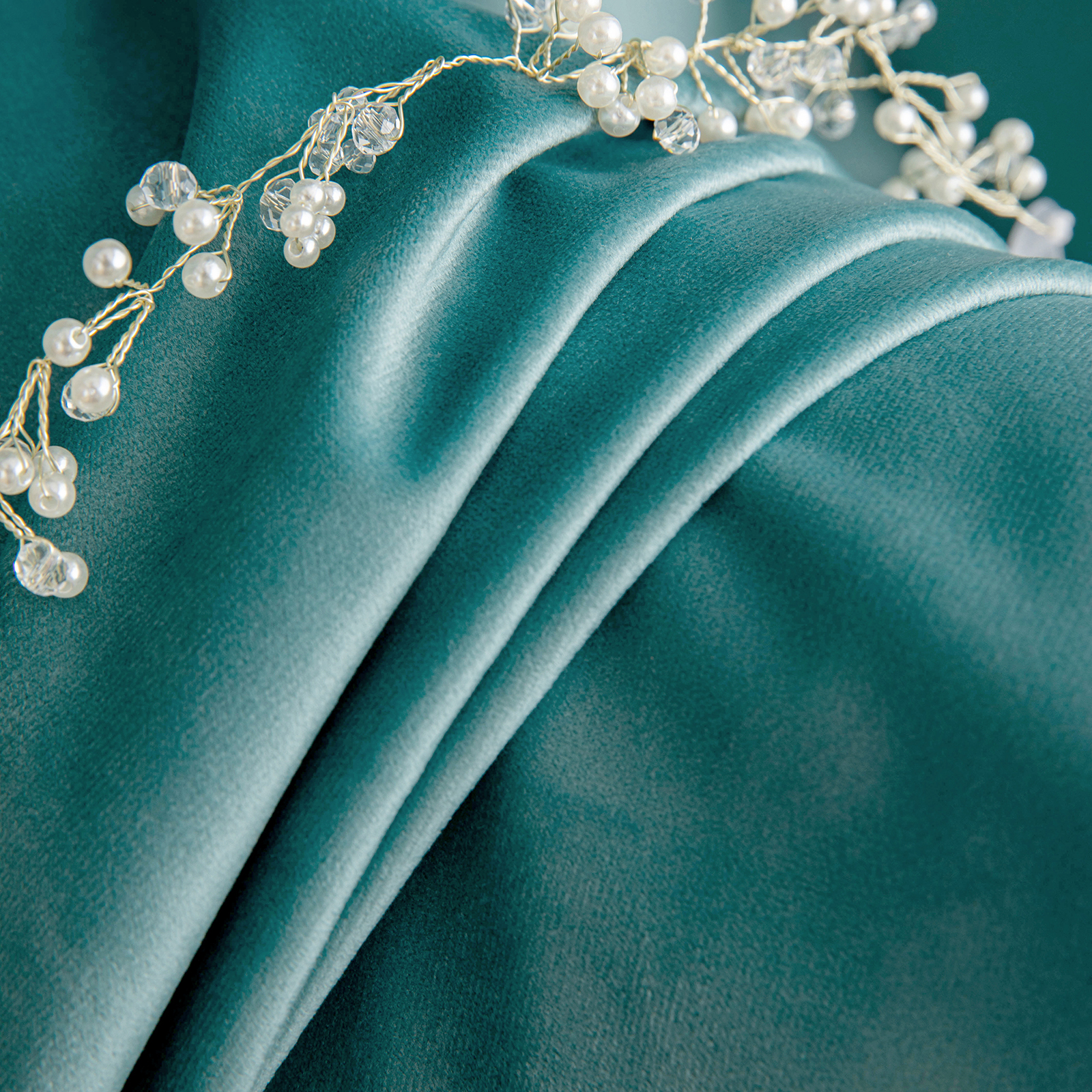 Rideaux Occultants Thermiques en Velours Épais 2 pièces, Isolation & Élégance, Convient pour les salons et les chambres à coucher 132x244CM Sarcelle - 8