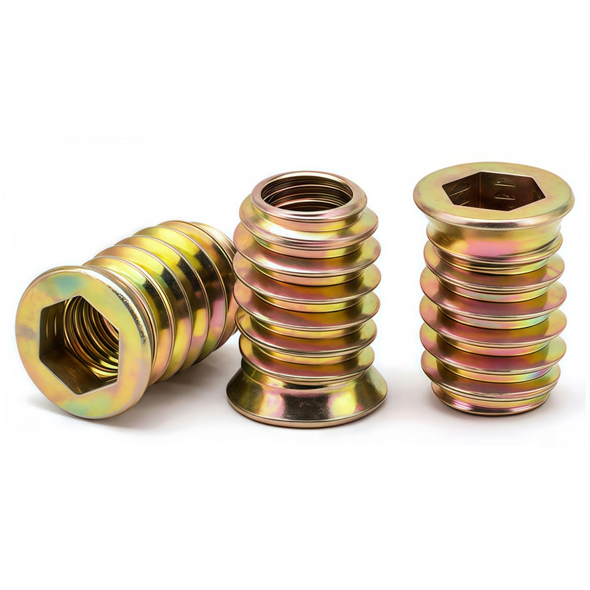 M8 Insert Fileté Bois, écrous à Visser M8 X 15mm Manchons à Visser ...