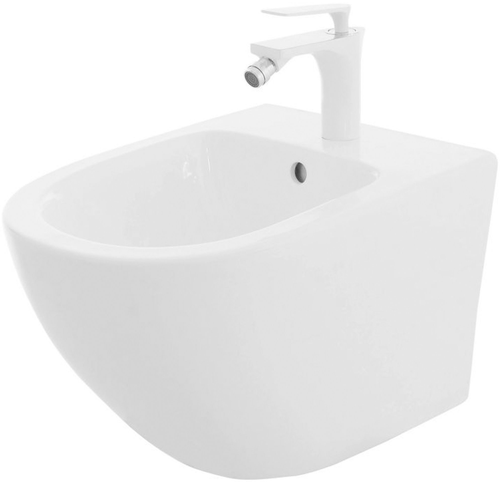 Bidet Podwieszany Rea Carlo Carter Mini Biały 49,5 X 37