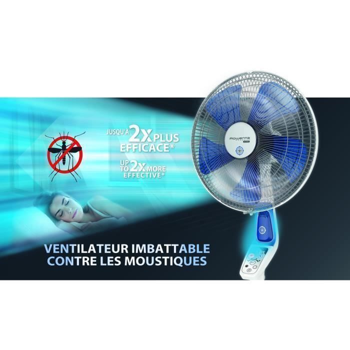 Ventillateur Rowenta VU6410F0 Ø 40 cm 60W Blanc Blanc - 4