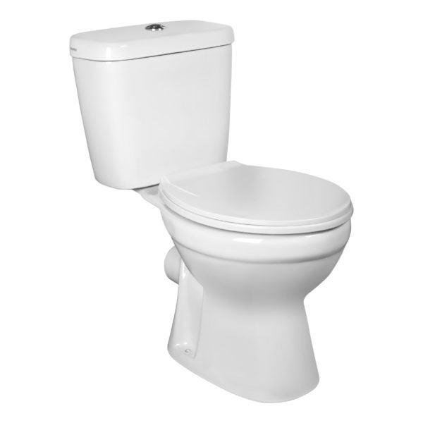 WC kompakt C-Clear z deską z poziomym odpływem KERRA