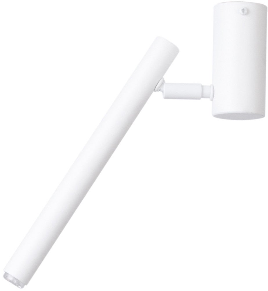 Reflektor sufitowy spot natynkowy Sopel okrągły biały 1xG9x3W wym: 30 x 12 x 5 cm metal SIGMA