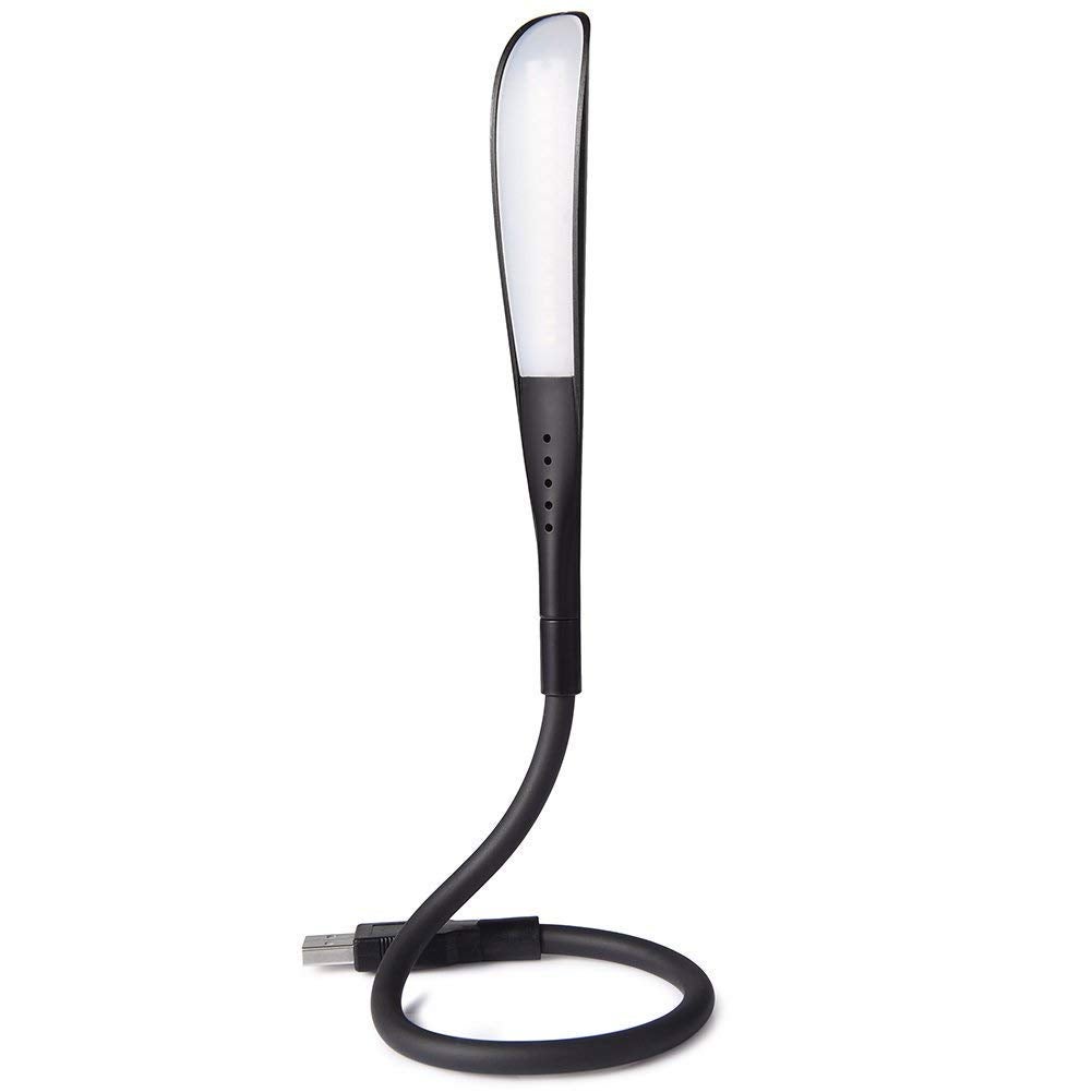 Ściemnialna lampka USB, lampka do czytania z 3 poziomami jasności i dotykowym włącznikiem do laptopa/PC