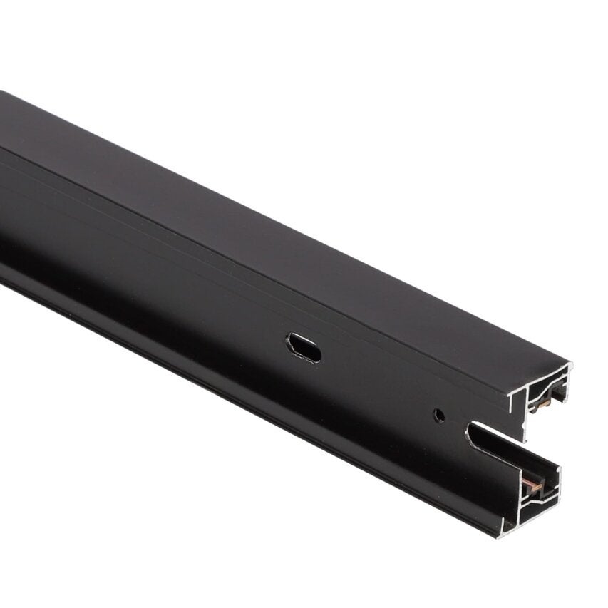 Rail Monophasé avec SEVA Rail d'alimentation 0,9m, 220-240V, IP20 noir EDO SOLUTIONS - 3