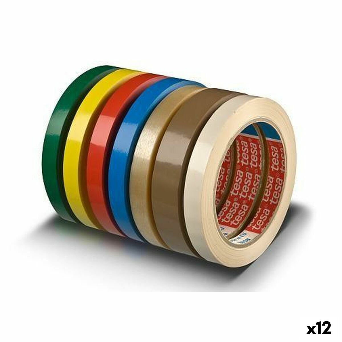 Pack De 3 Cintas De Embalaje Transparente TESA 50mm X 66m - Para Paquetes, Envíos O Manualidades
