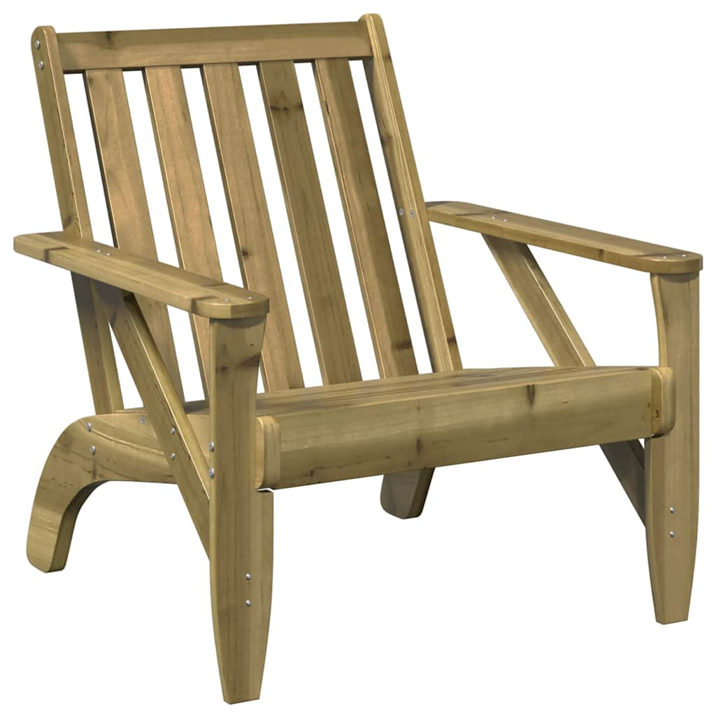 Chaise De Jardin Chaise Ext Rieure Adirondack X X Cm Bois De Pin Impr Gn Cfw