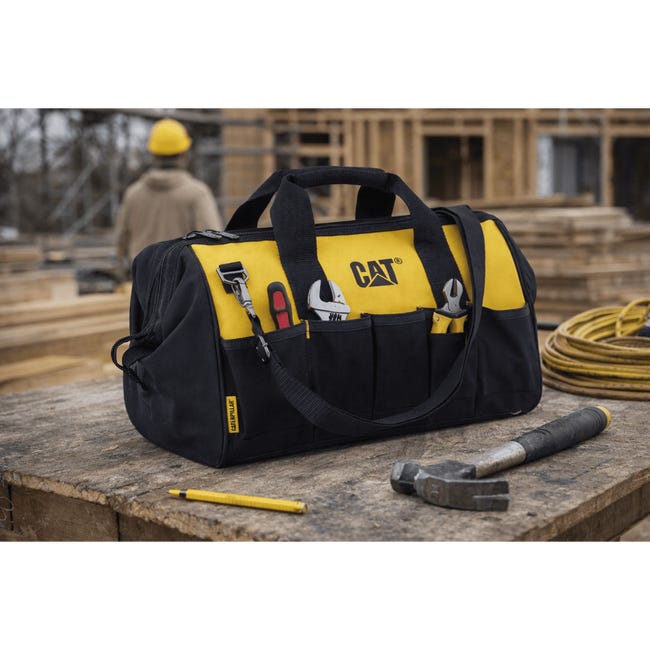 Caterpillar 980198N - Bolsa de herramientas profesional con Caterpillar 980198N - Bolsa de herramientas profesional con