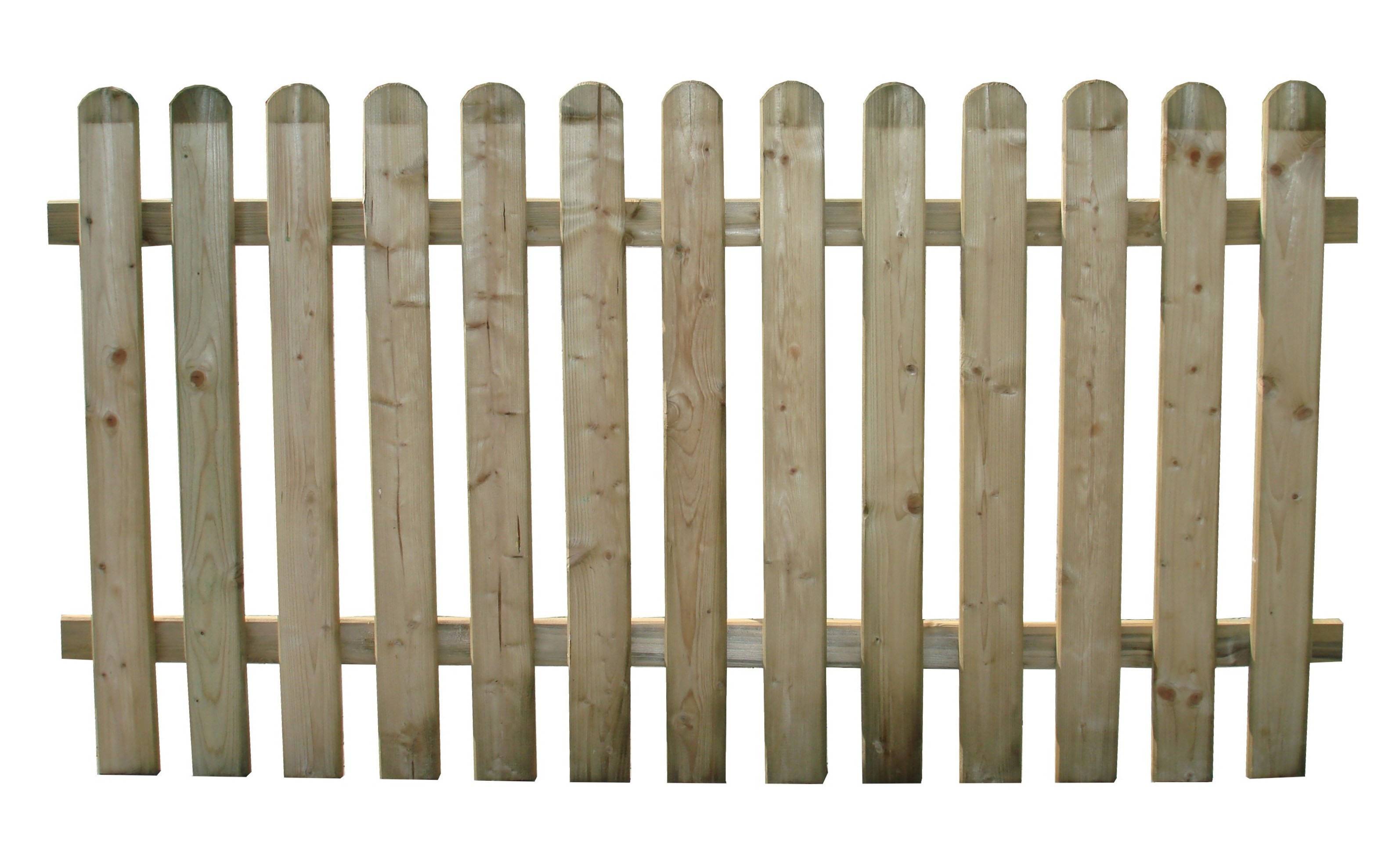Polly haute clôture en bois de pin imprégné 180x100h cm - 4