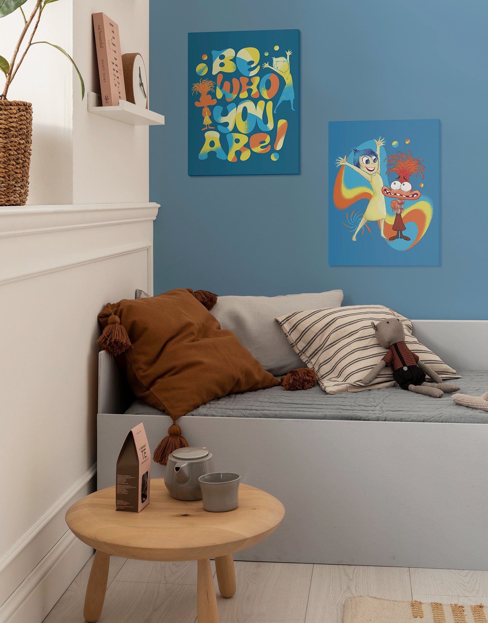 Kunstbruder Stampa Su Tela Skyline Augusta: Quadro Moderno 30x60 Cm, Pronto Da Appendere, Arte Di Strada