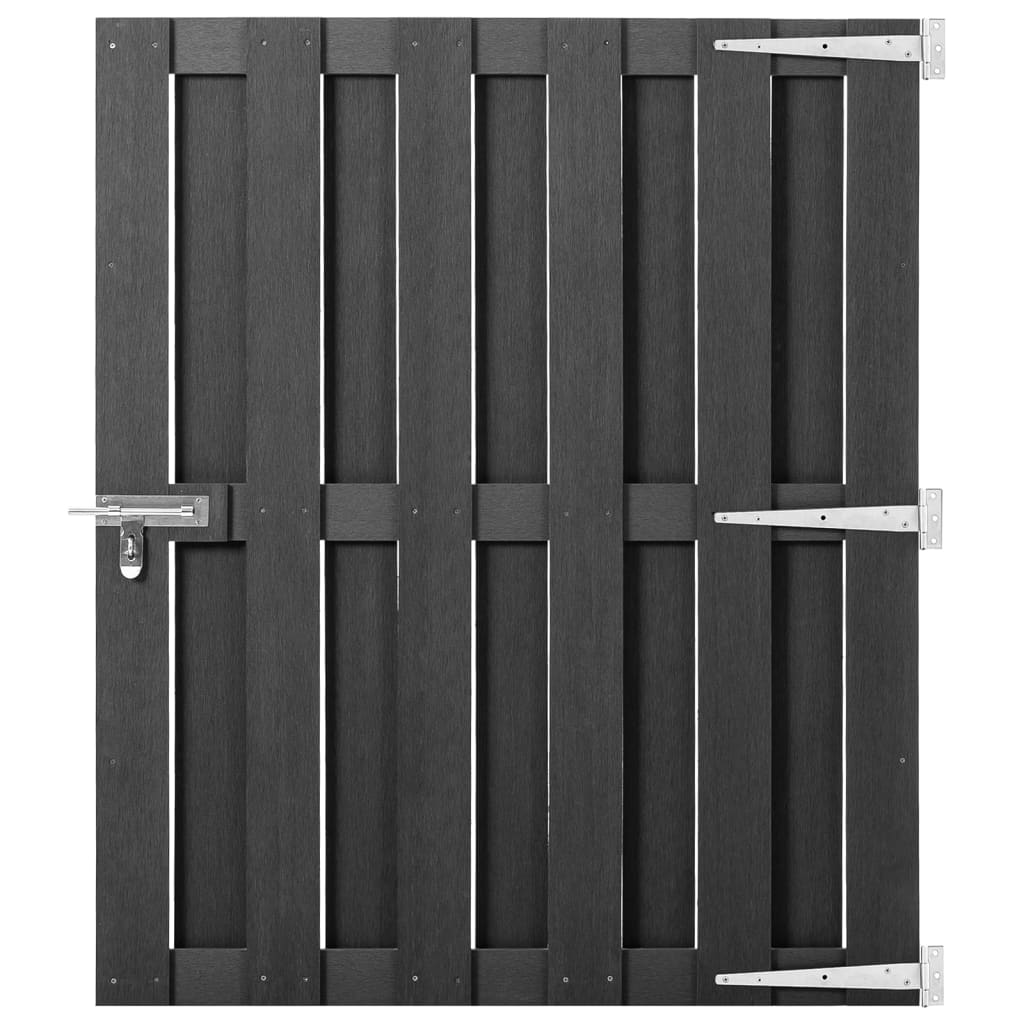 Vidaxl Puerta De Jardín De Wpc 100X112 Cm Gris , Leroy Merlin
