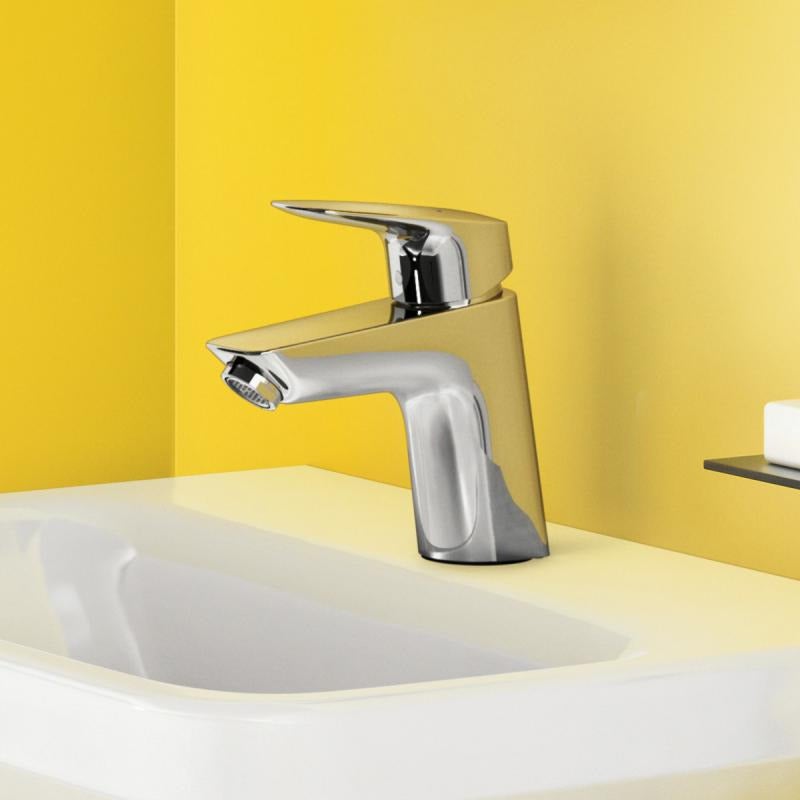 HANSGROHE Mitigeur lavabo Logis 70 avec tirette et vidage Taille XS - 8