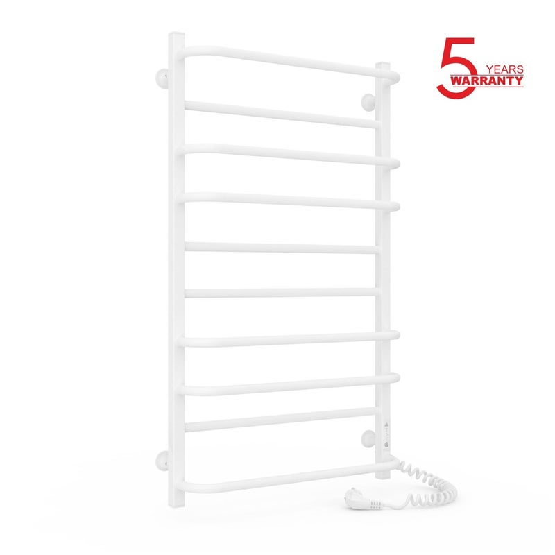 Grzejnik łazienkowy elektryczny COMFORT 500x900 z minutnikiem ECO, 170W, Biały