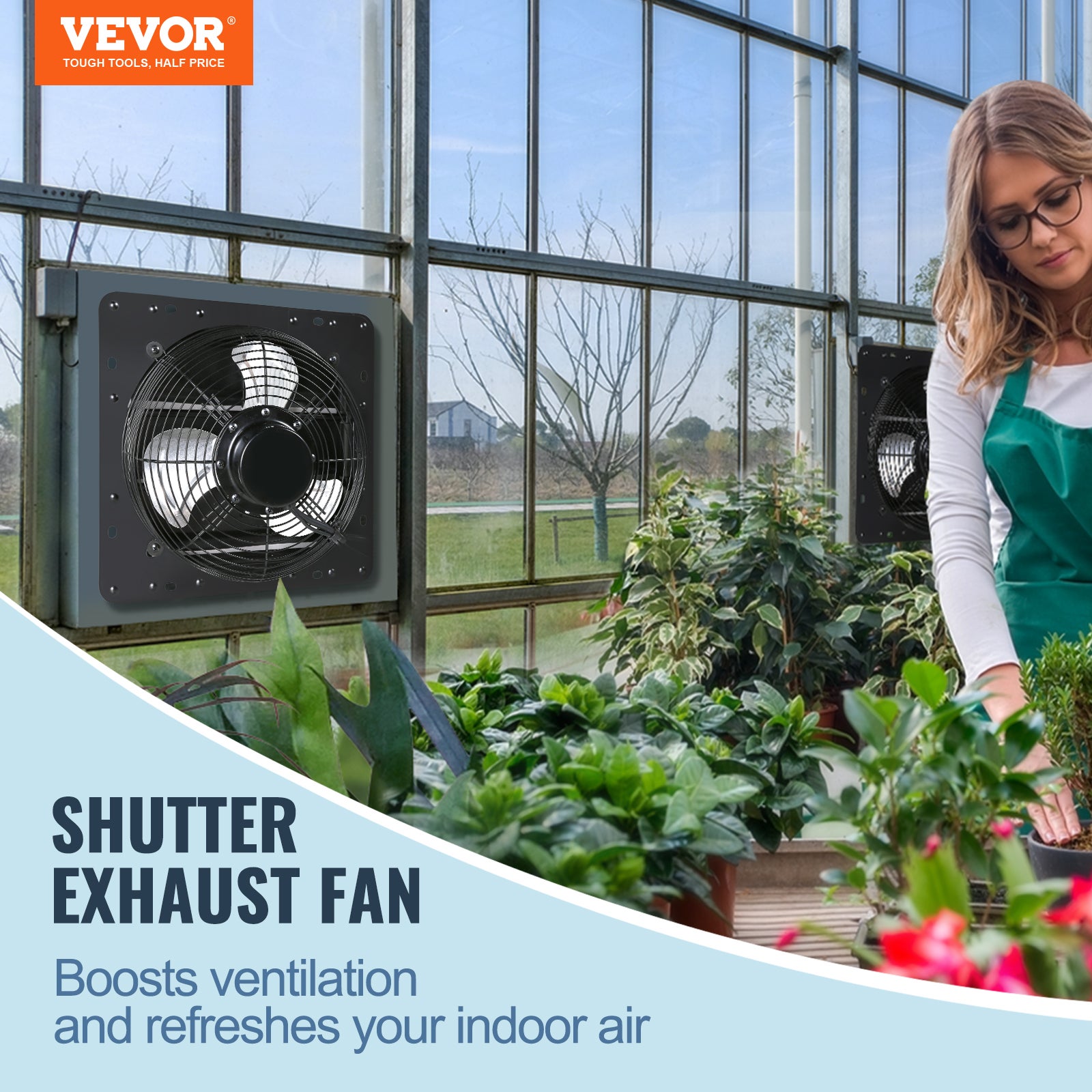 Ventilateur D'appoint Pour Registre VEVOR 6 X 10 Pouces - Silencieux - Blanc - Neuf - Alimentation électrique