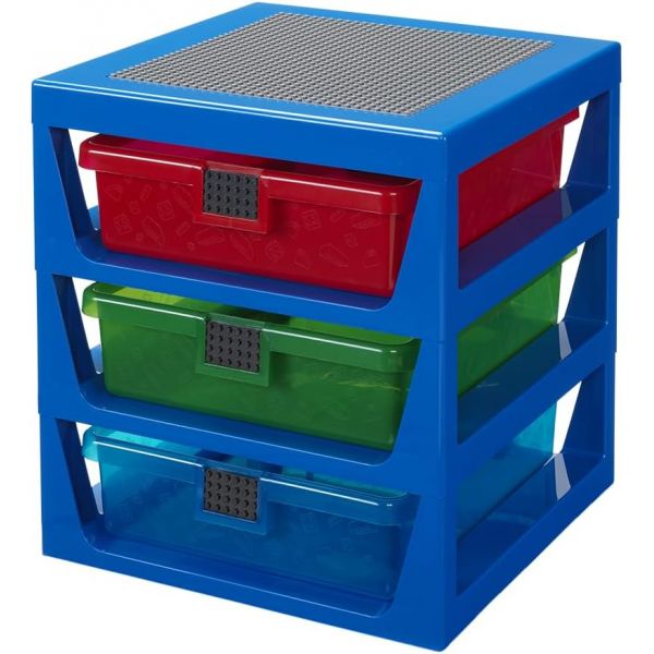 Lego  Caja De Almacenamiento Icónica De 3 Cajones De Room Copenhagen Azul , Leroy Merlin