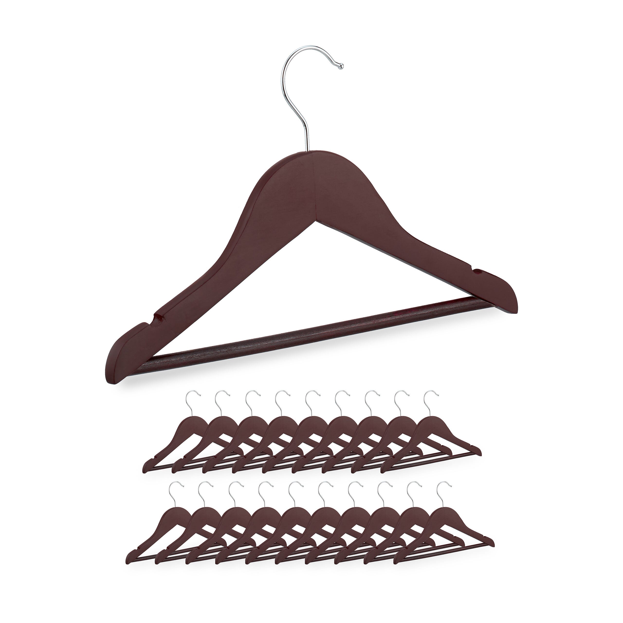 Grucce Bambini Legno - 6 Pezzi, Appendiabiti Per Neonati E Bambini, Decorativi - Foto 12