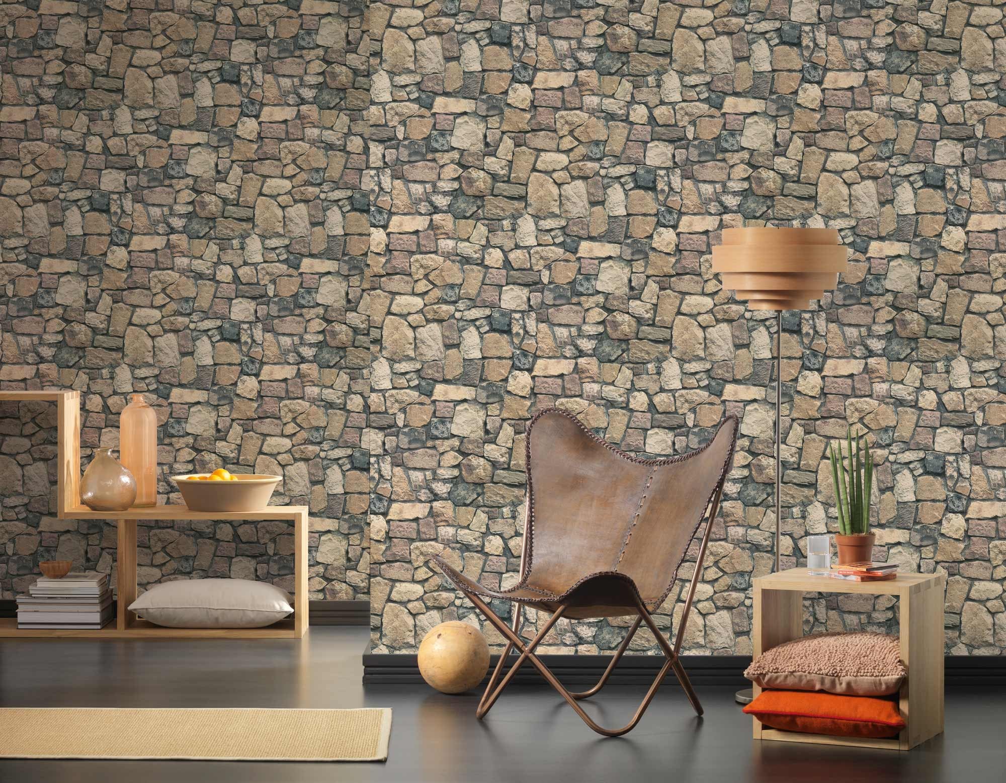 Carta da parati Best of Wood`n Stone 2nd Edition 859532 A.S. Création - 5