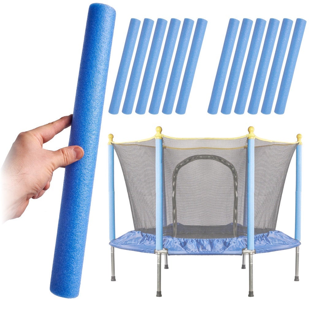 Poteaux Trampoline Avec Mousse Anti-Collision - Pièces Rechange Universelles Pour Trampoline 6 à 16 Pieds