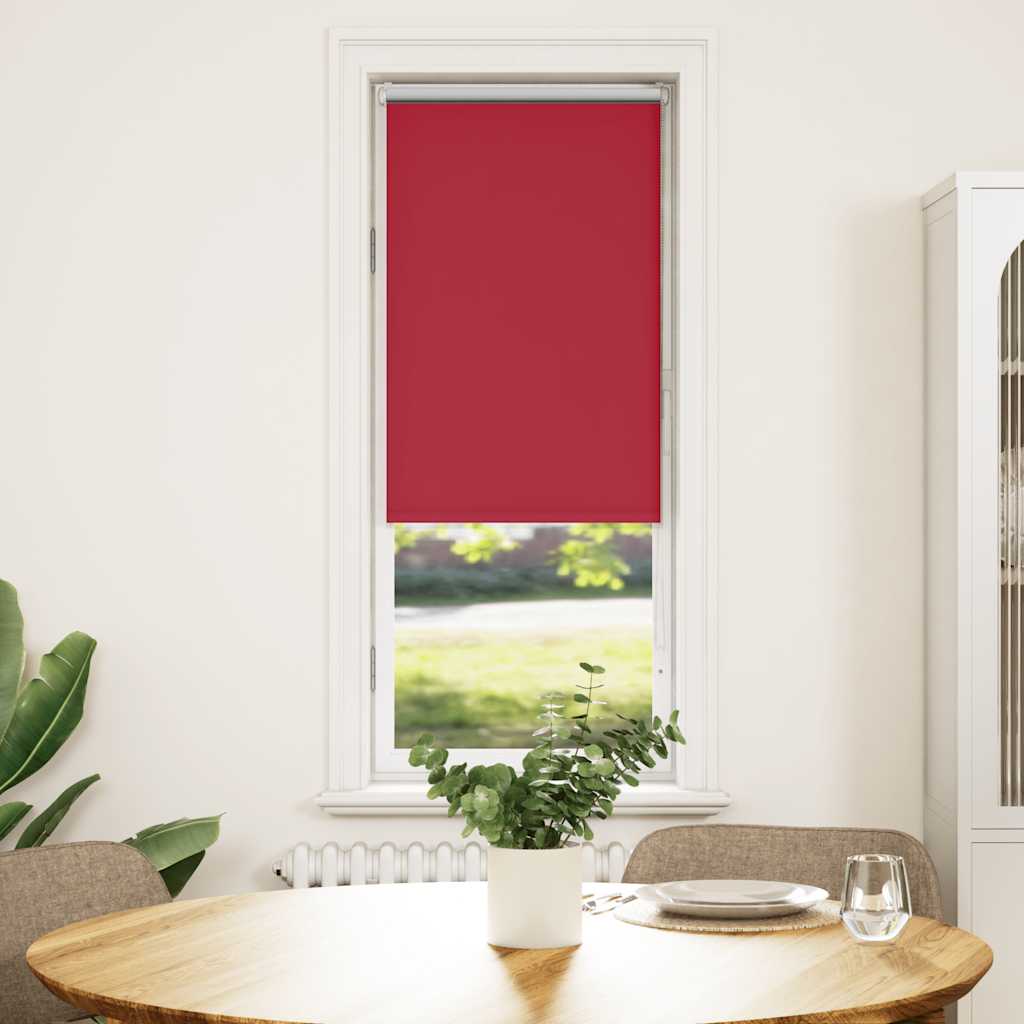 Roleta zaciemniająca Red 60x130 cm Szerokość tkaniny 55,7 cm vidaXL