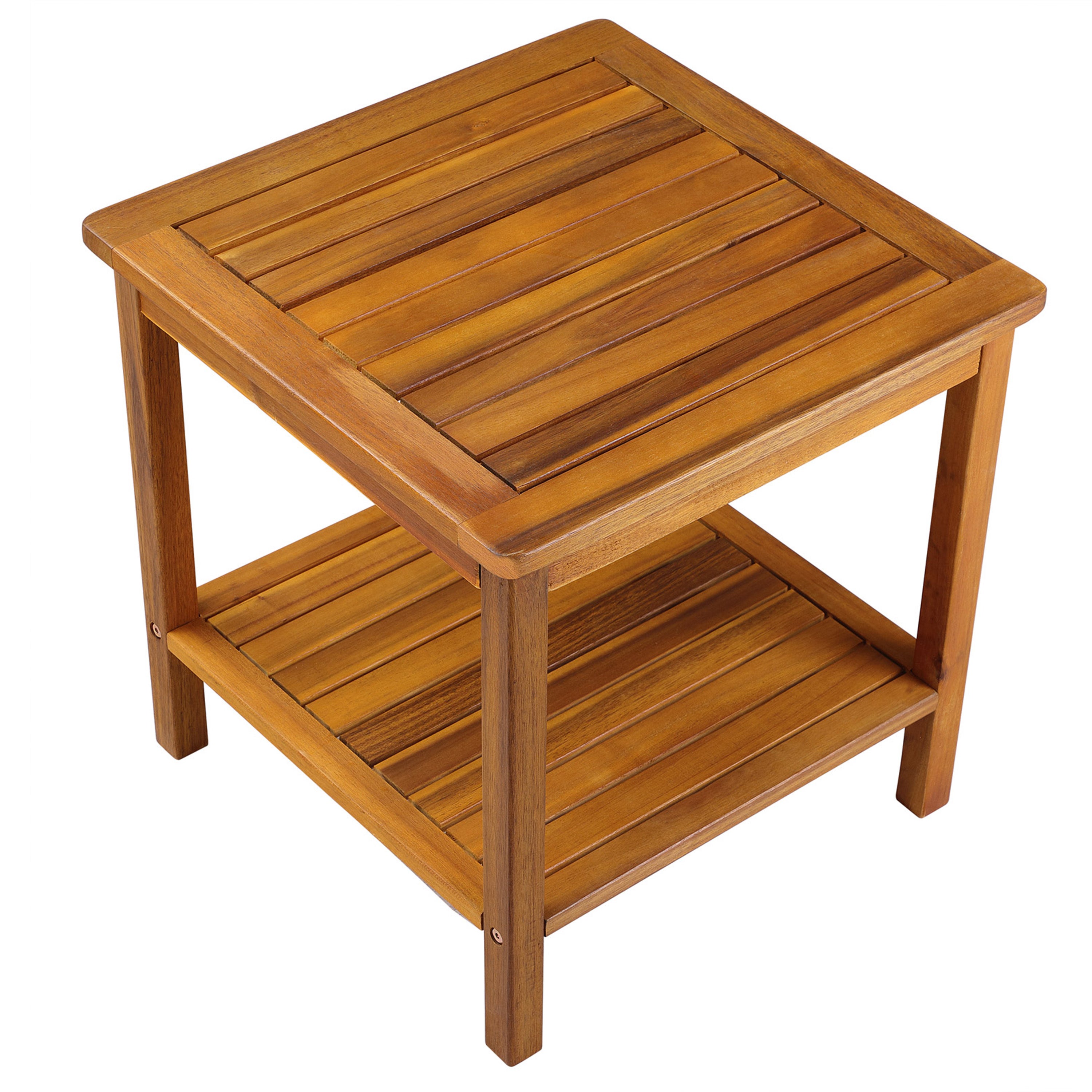Table d'appoint Washington Bois d'Acacia 15x15x15ft - 6