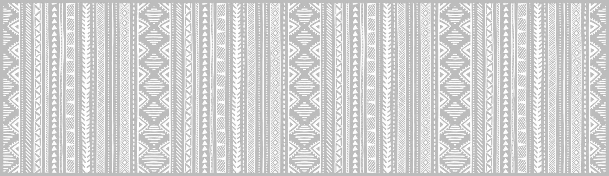 Camino de cocina, 100% made in italy, alfombra antimanchas con impresión digital, camino antideslizante y lavable, modelo cyndi, cm 240x52