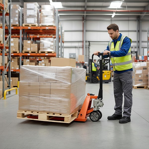 Transpalette peseur pour palette Europe - Fourches 1150x540mm - Précision d'environ 4% - Charge max 2000kg - ESE20-A - 5