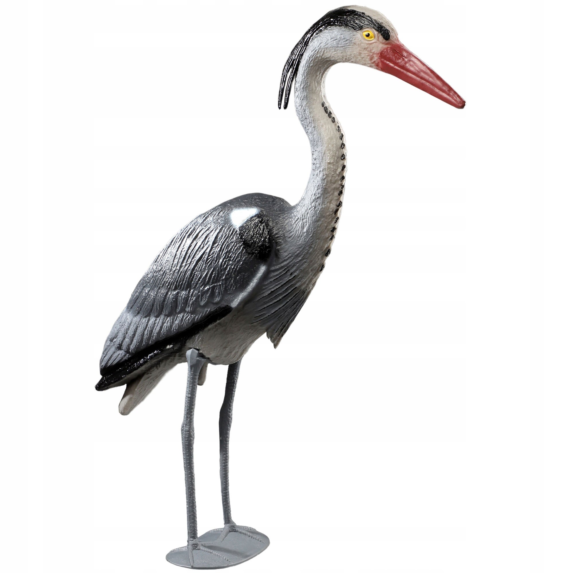 FIGURA OGRODOWA FIGURKA OZDOBA OGRODU DEKORACJA CZAPLA DUŻA 70cm XXL