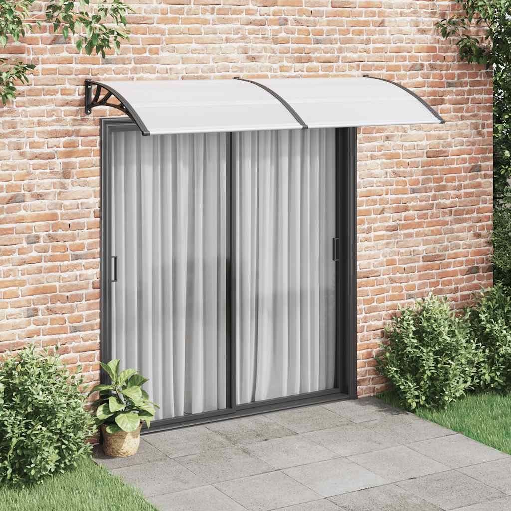 Maison exclusive - marquesina para puerta pc 240x100 cm