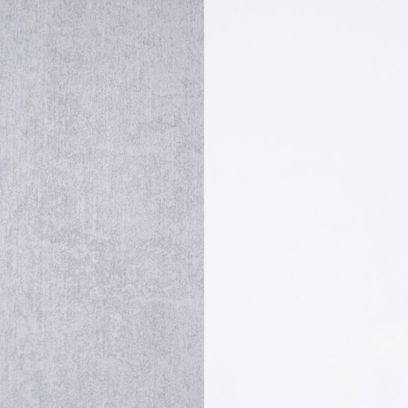 Cassettiera bianco opaco e cemento 61x40x118 cm - 5