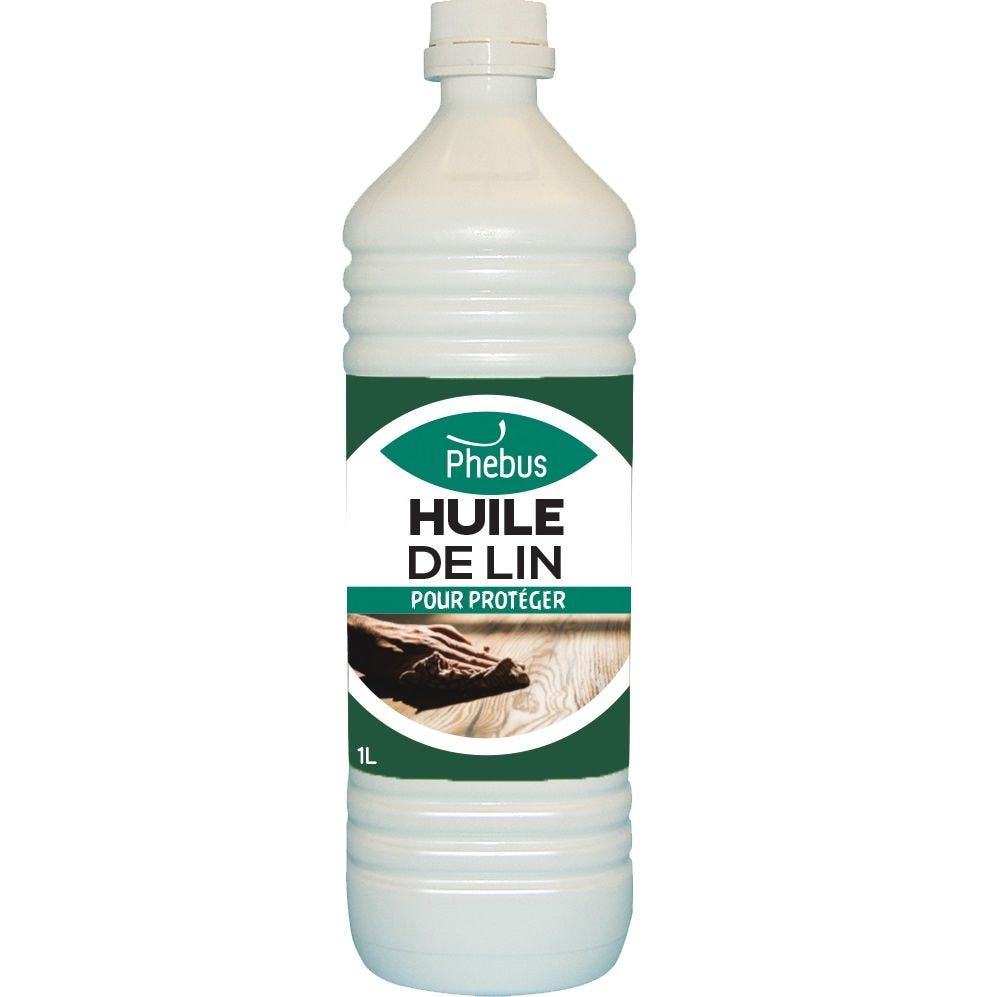 Huile de lin crue 100%, 1 litre. ONYX BRICOLAGE C14050112 Huile de lin crue 100%, 1 litre. ONYX BRICOLAGE C14050112